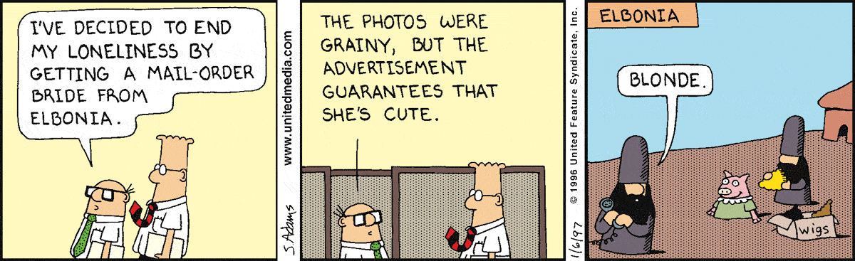 Dilbert Cartoon